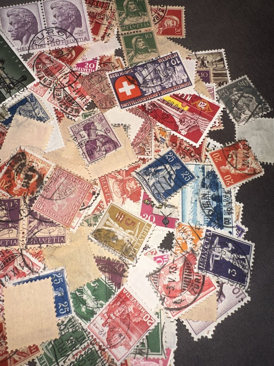 Alle Briefmarken: Sammlung Briefmarken Altschweiz – Gebraucht aus Stettfurt von 2442 2