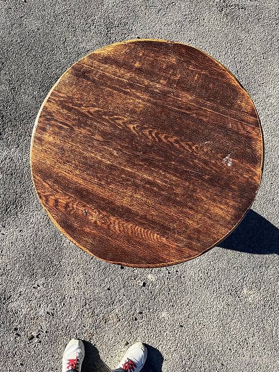 Tavoli: Table bistrot en bois massif  – Usato da Pully venduto da friporte11 1