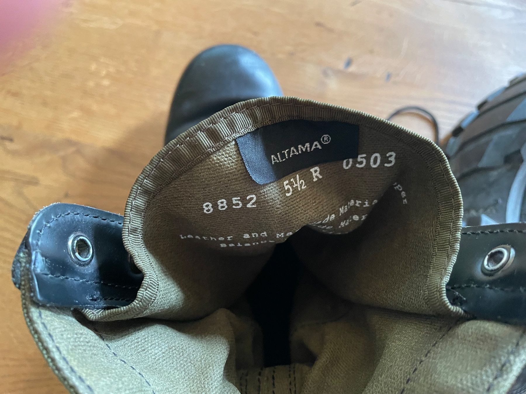 Scarpe da uomo: Bottes de combat style Vietnam us army – Usato da Oberbütschel venduto da Woodie2005 4