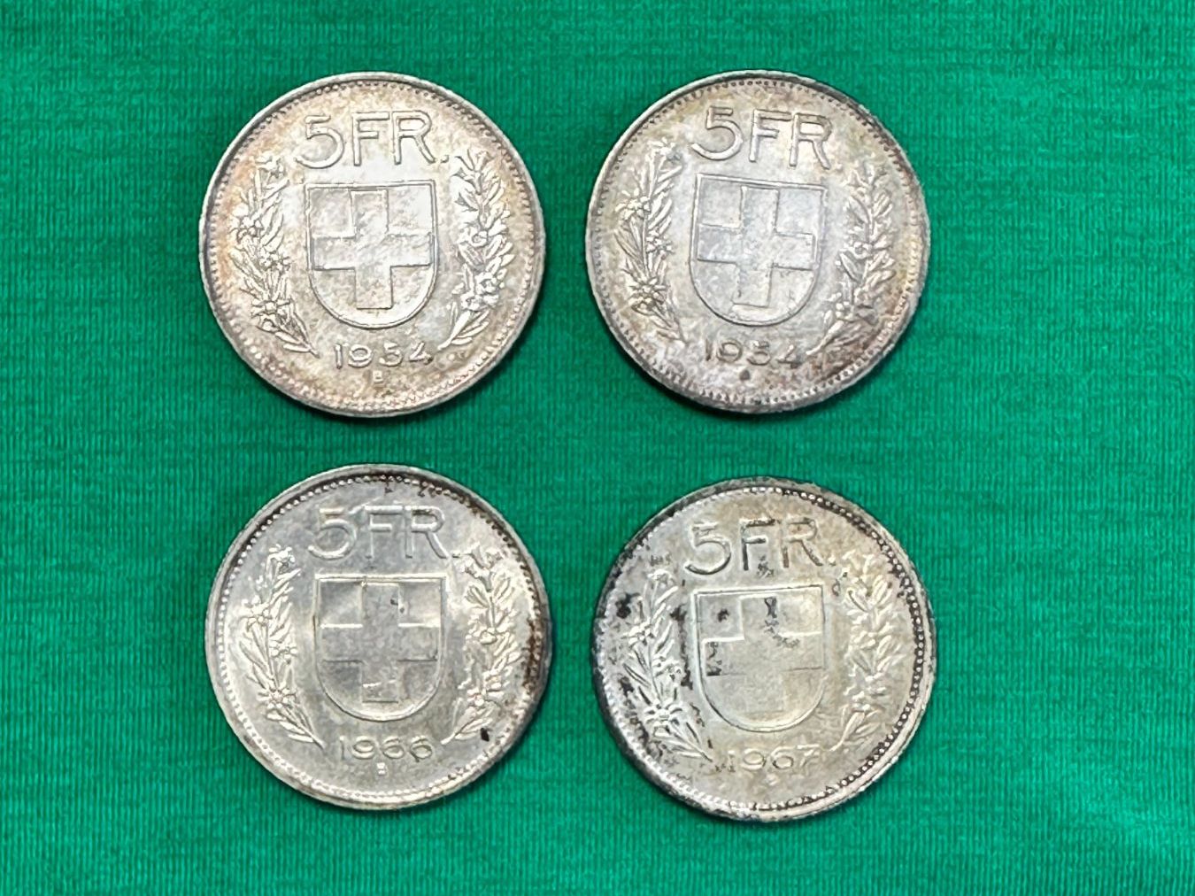 Tutti le monete: 5 Franken 4er Set – Usato da Spiez venduto da ann_yv9m
