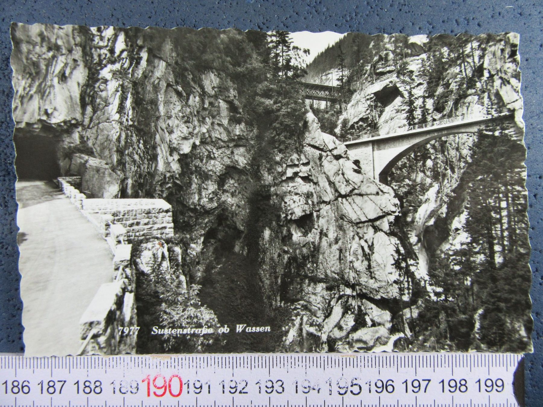 Cartoline postali: SUSTENSTRASSE OB WASSEN URI AK – Usato da Ettingen venduto da Hausi4711