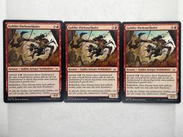 MTG: 3x Goblin-Parkourläufer - Magic the Gathering Karte