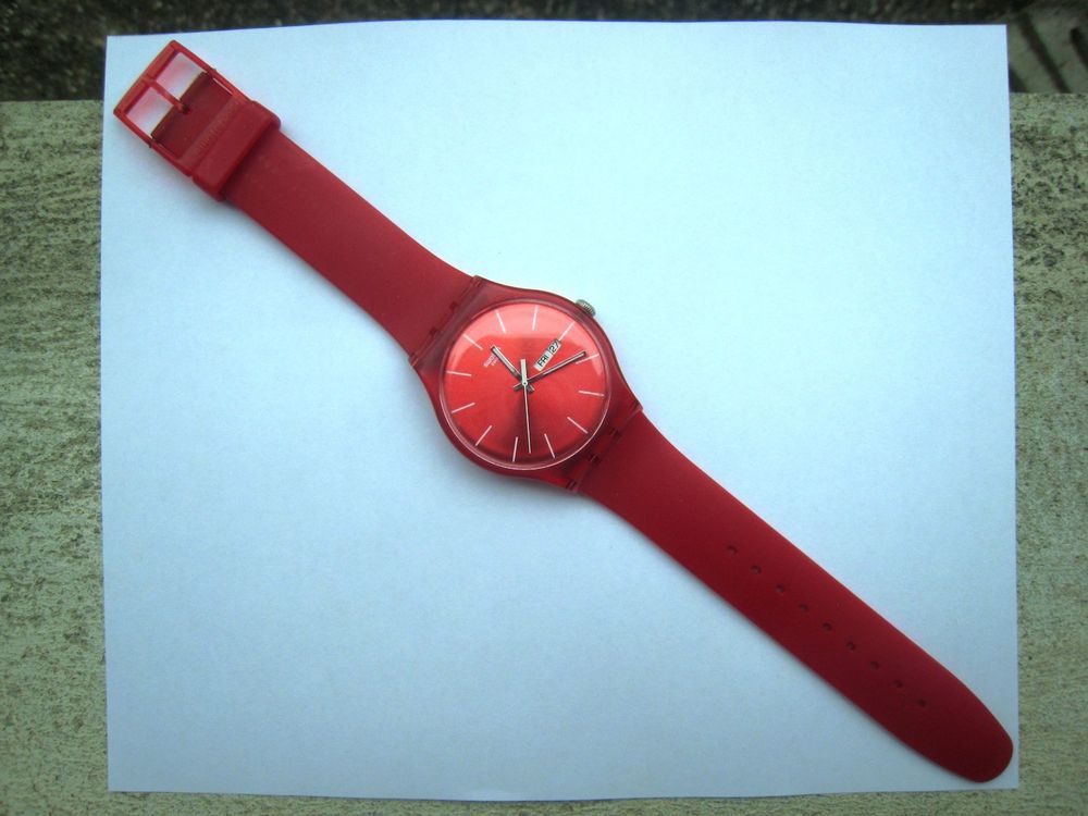 Swatch on sale red rebel