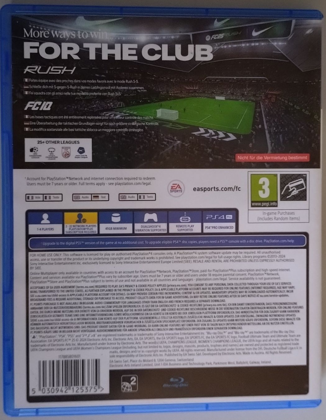 Sony Jeux: FC25 PS4 – D'occasion à Kreuzlingen par Karakan2412 1