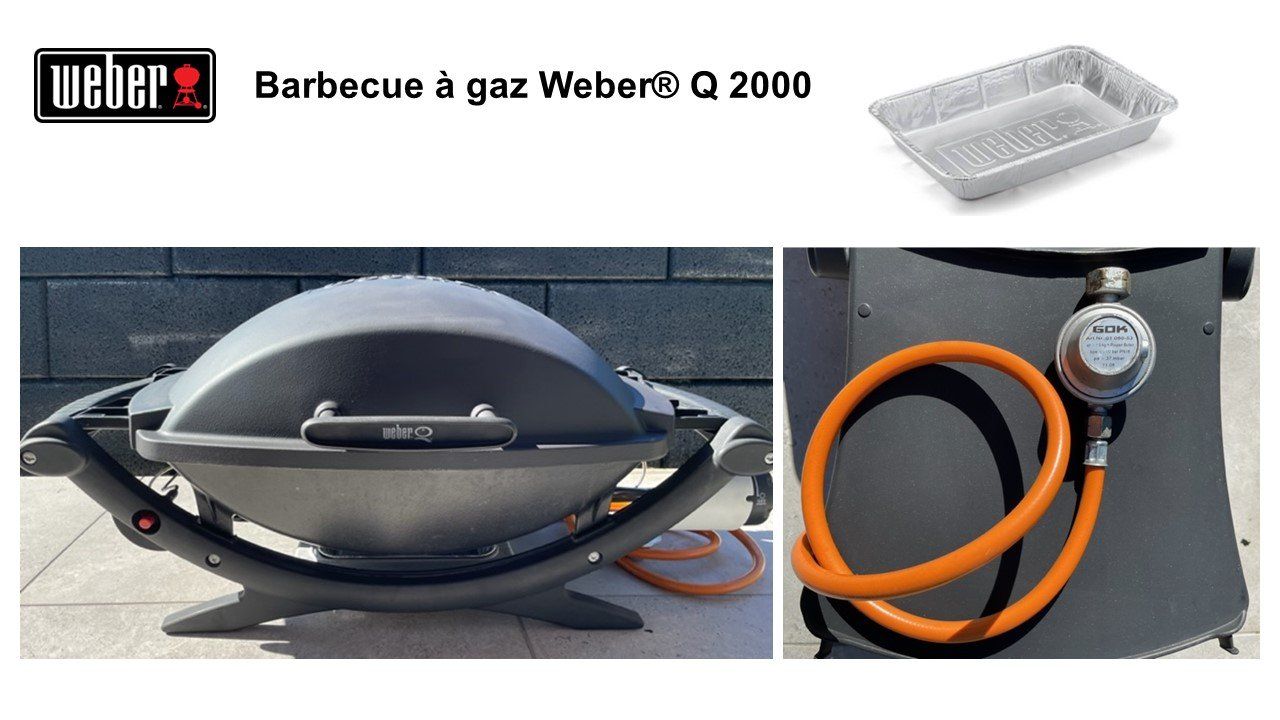 Weber Griglie: WEBER BBQ Q 2000 a Gaz – Usato da St-Légier-Chiésaz venduto da EvaVDRiviera 1