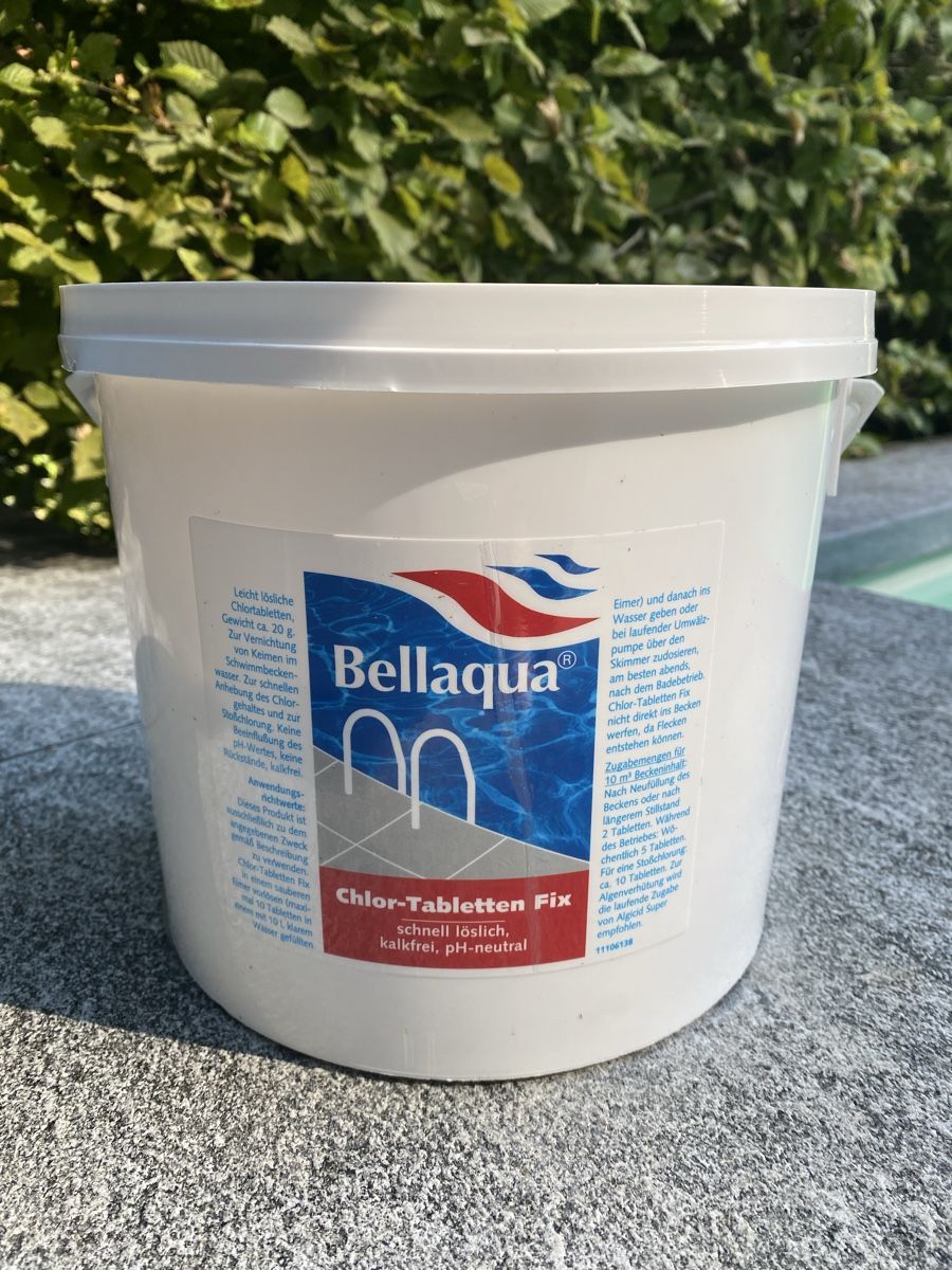 Schwimmbad: Bellaqua Chlor-Tabletten Fix – Neu (gemäss Beschreibung) aus Reinach BL von zwirbel-99