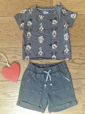 Disney Baby 2er Set C&A grau Grösse 86 guter Zustand