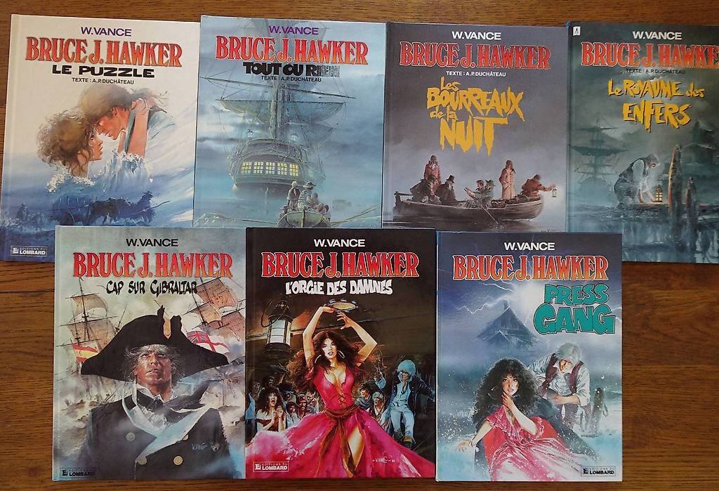 Série BD complète Bruce J.Hawker EO dédicacé (Gebraucht) in ...