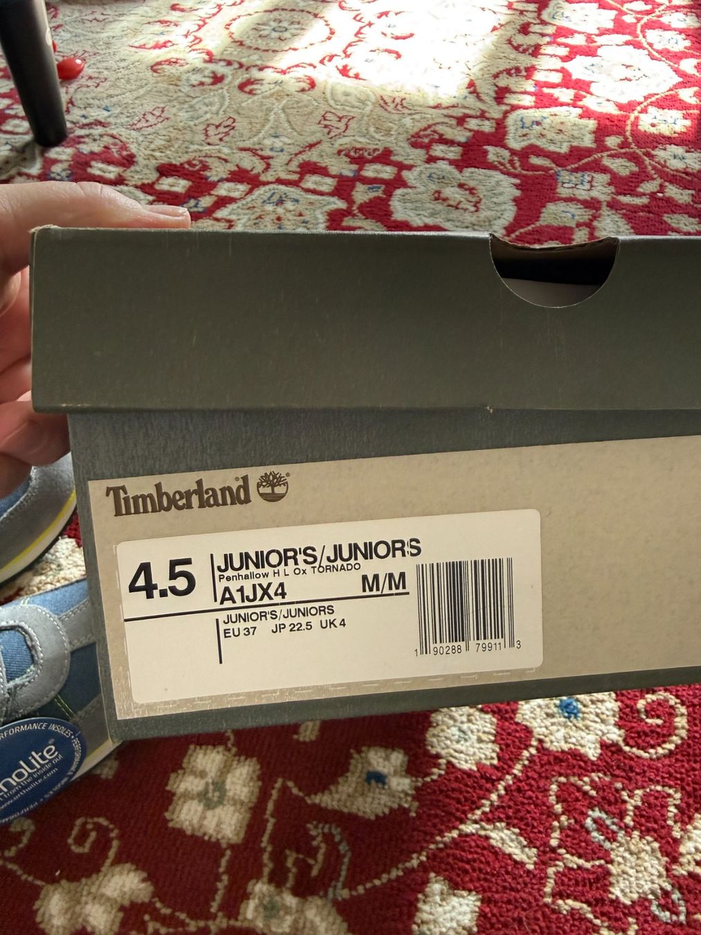 Timberland Chaussures hommes: Baskets Timberland bleu gris 36 - 37 – Neuf avec emballage d'origine à Genève par AGBERG 6