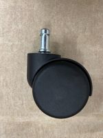 Kunststoffrollen, 5 Kunststoff-Stuhl-Rollen mit 11mm Stöpsel