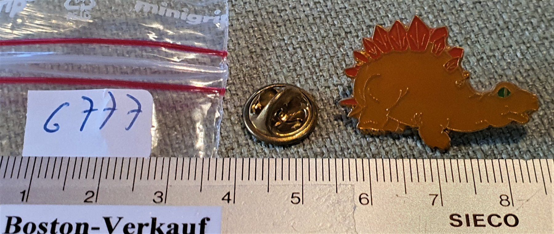 Spille: G777 - Pin Dinosaurier – Usato da Reinach BL venduto da Boston-Verkauf 1