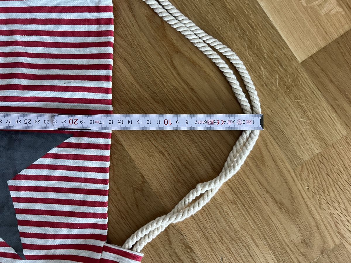 Zaini: Summer Bag - Nautical Stripes - Red and White – Nuovo e nell'imballaggio originale da Zürich venduto da mit_npn7 2
