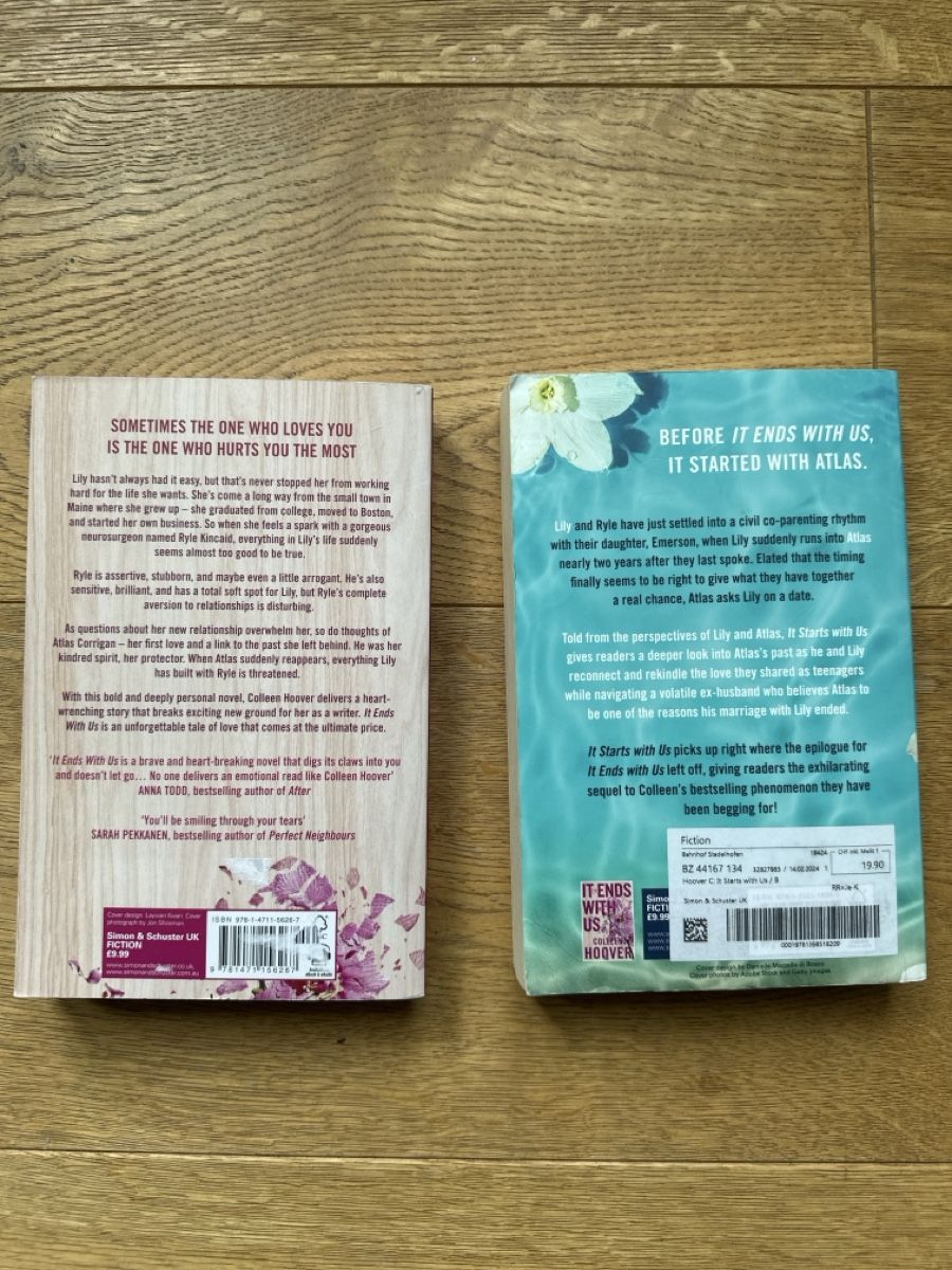 Libri: Colleen Hoover: It Ends With Us & It Starts With Us – Usato da Zürich venduto da anouk_8008 1