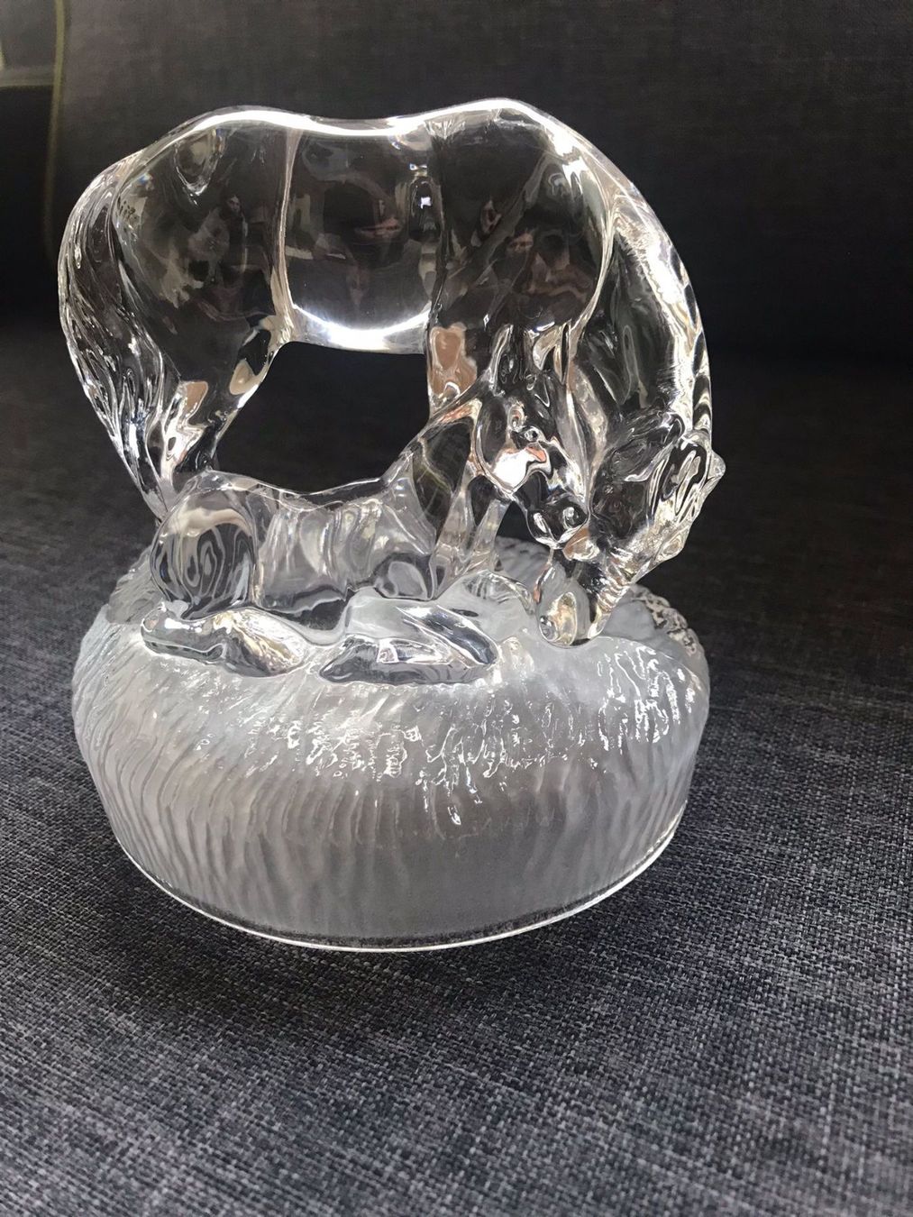 Tutte le decorazioni: Glasskulptur Pferde – Usato da Giswil venduto da Guardia75 1