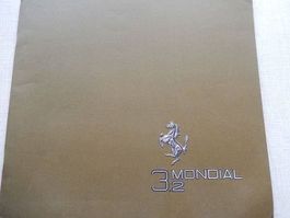 Broschüre Ferrari Mondial 3.2 Original  % Ausverkauf %