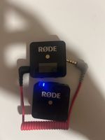 Rode Wireless GO Funkmikrofon Set schwarz gebrauchter Zustan