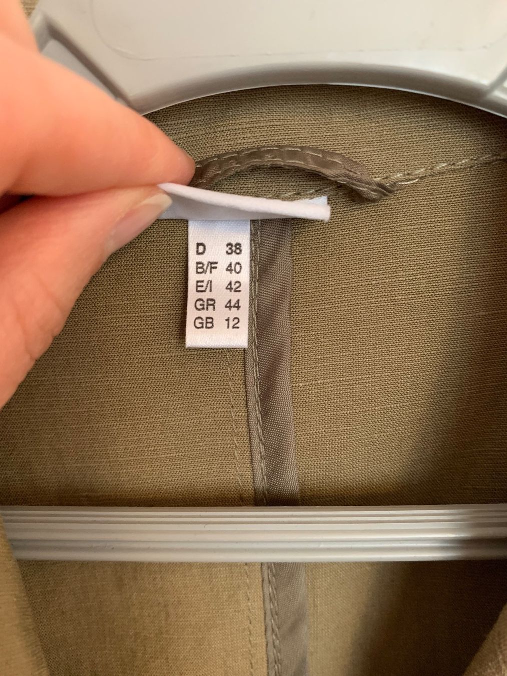 Jacken: Lebek Leinen Jacke Bluse Gr. 38 – Gebraucht aus Fislisbach von KolibriSecondhand 9
