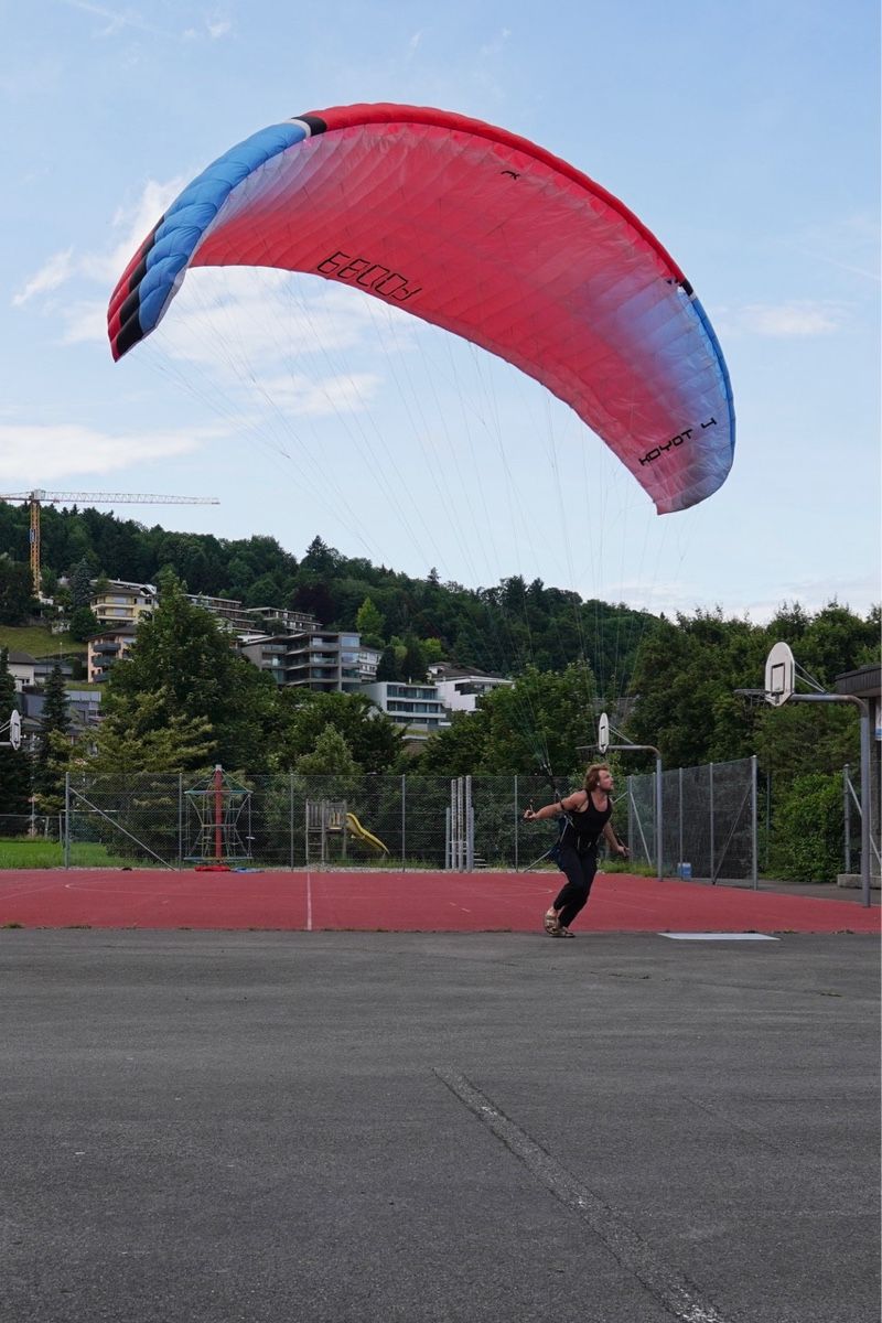 Niviuk Sport dell'aria & Aquiloni: Niviuk Koyot 4 / 24m – Usato da Hergiswil NW venduto da Leonie_6052