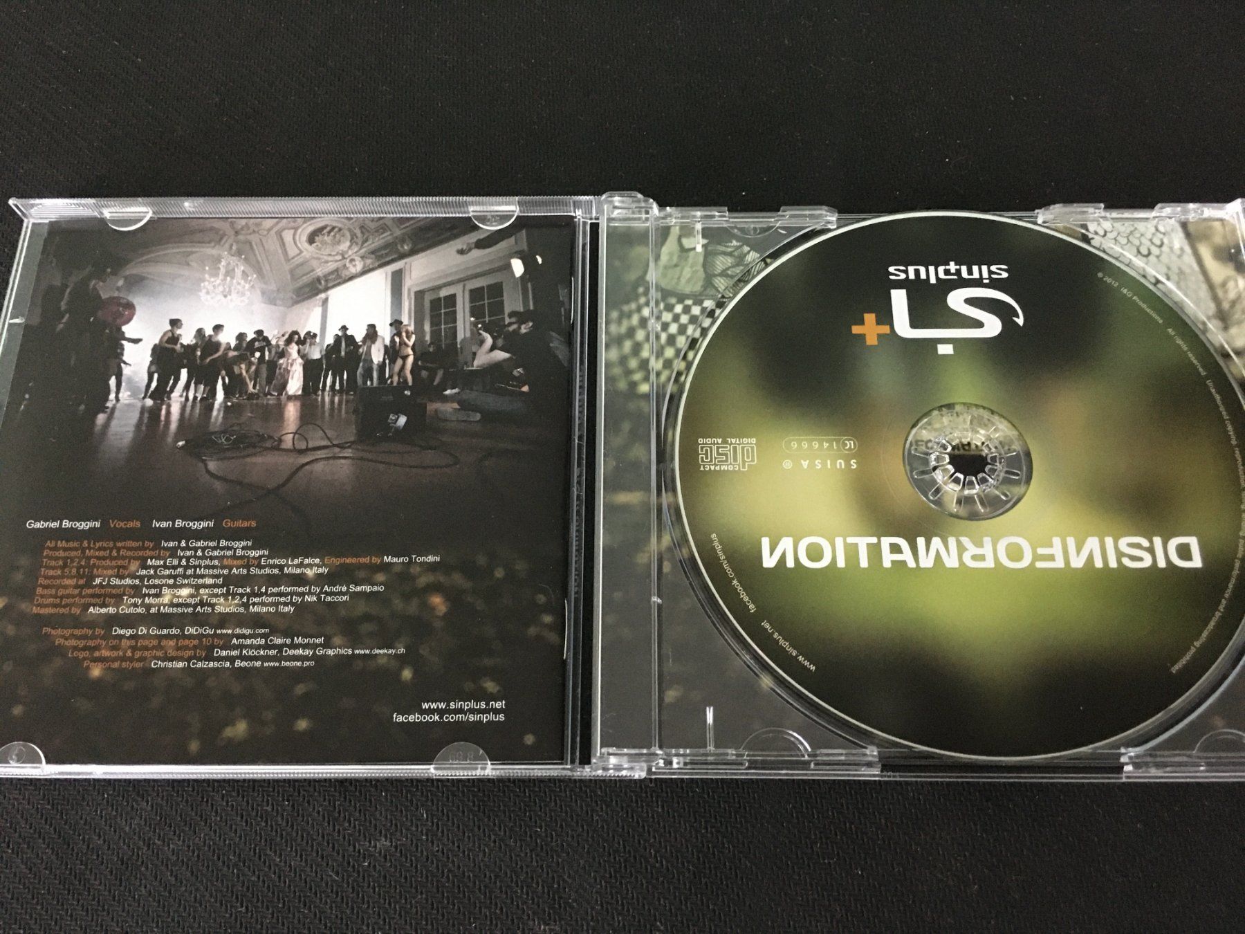 CDs: Sinplus- Disinformation -CD- – D'occasion à St.Gallen par MedienJoe 1
