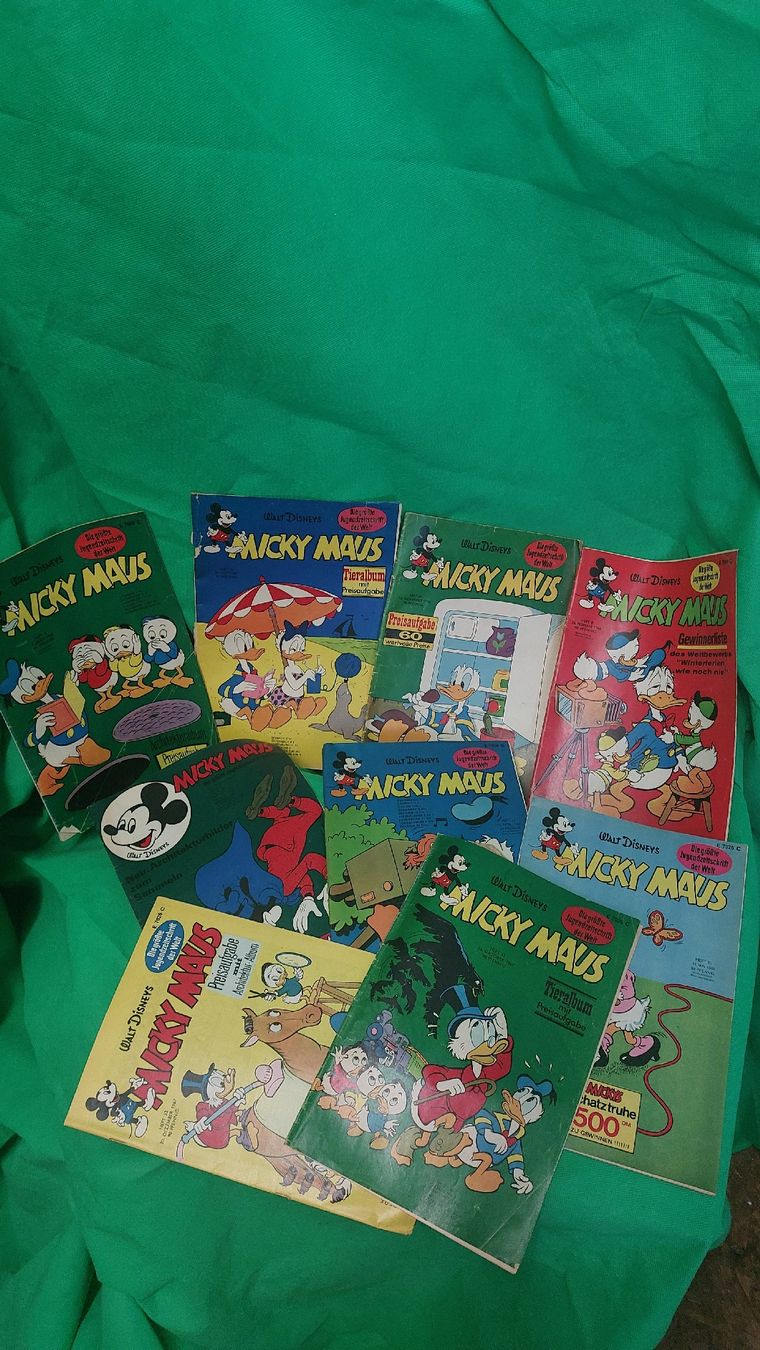 Fumetti: Micky Maus Hefte Konvolut Nostalgie Comic Disney – Usato da Opfertshofen SH venduto da museumswert 2