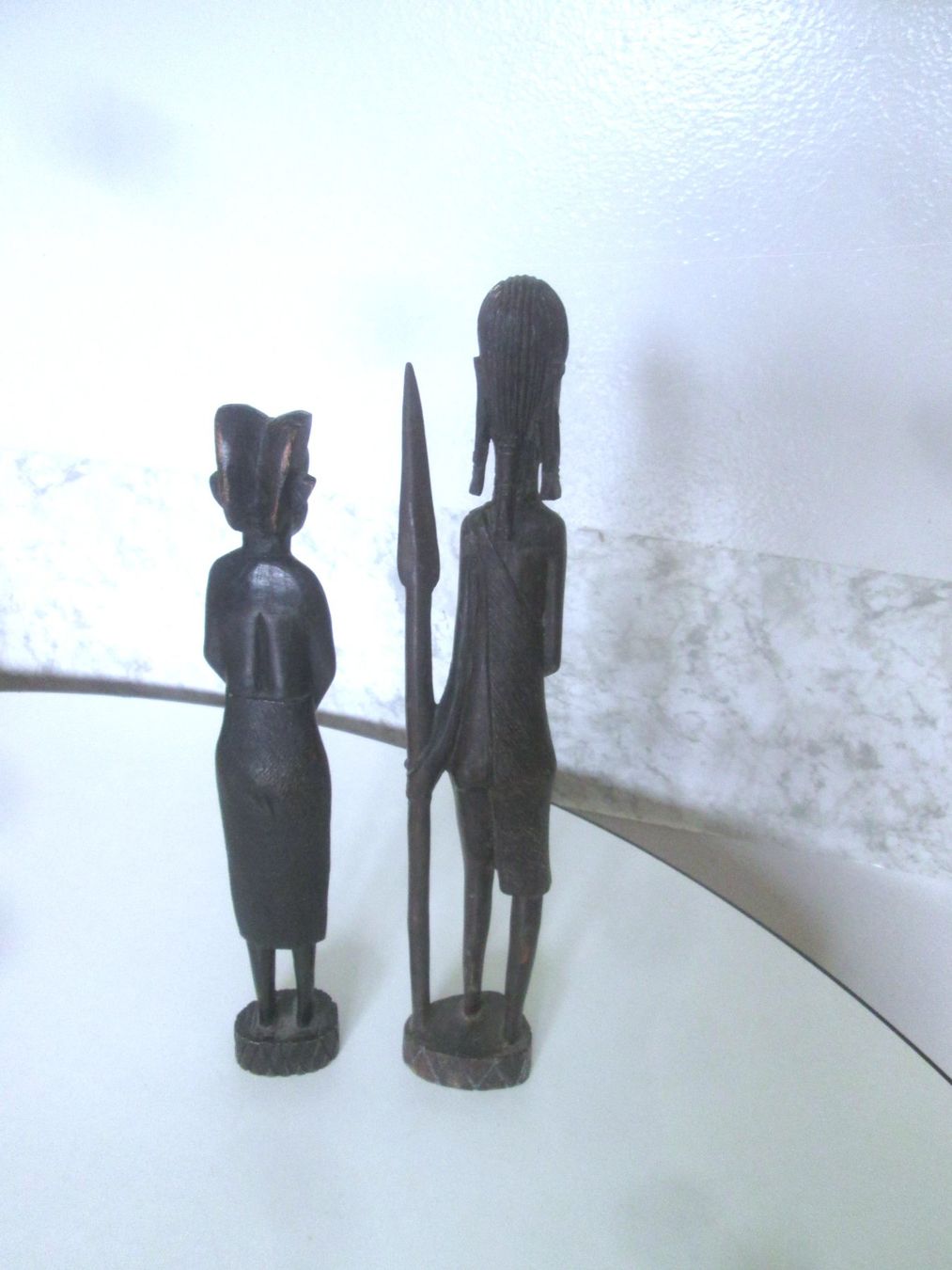 Statuette: 2 Holzfiguren – Usato da Sementina venduto da babucia 3
