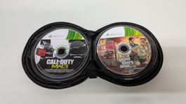 20 Xbox 360 Games in CD-Mappe