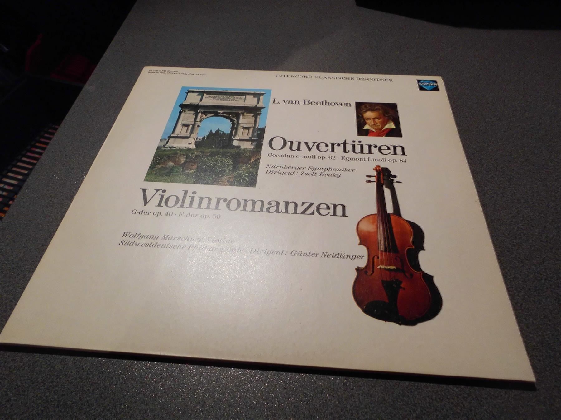 Dischi in vinile: Schallplatte L. von Beethoven, Ouvertüre – Usato da Zürich venduto da abraxas1291