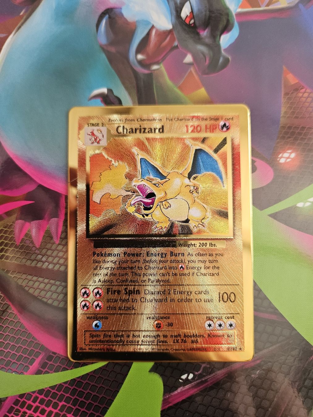 Cartoline: Pokemon Charizard Gold / Metal – Nuovo (secondo la descrizione) da Zürich venduto da pintolino