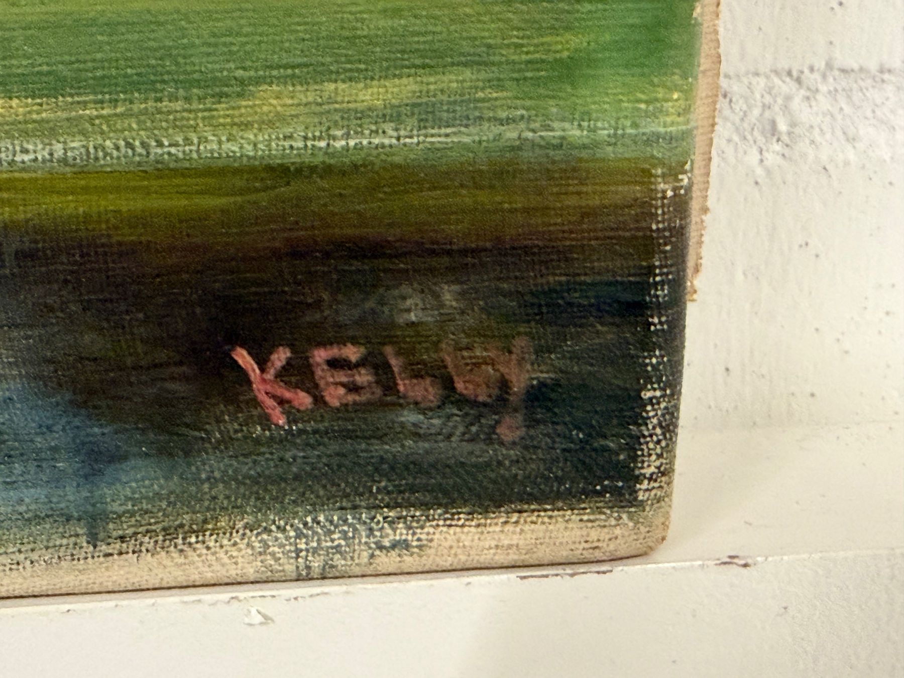 Gemälde: KELLY Original Gemälde Landschaft – Gebraucht aus Basel von PAUL_ART 5
