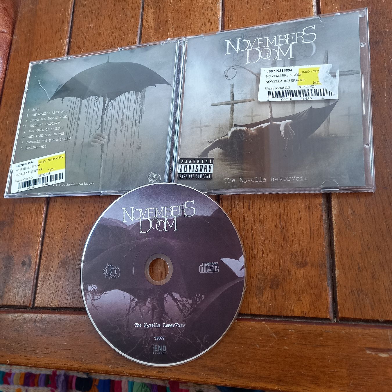 CD: novembers doom - the... – Usato da St-Cergue venduto da VeganWarrior