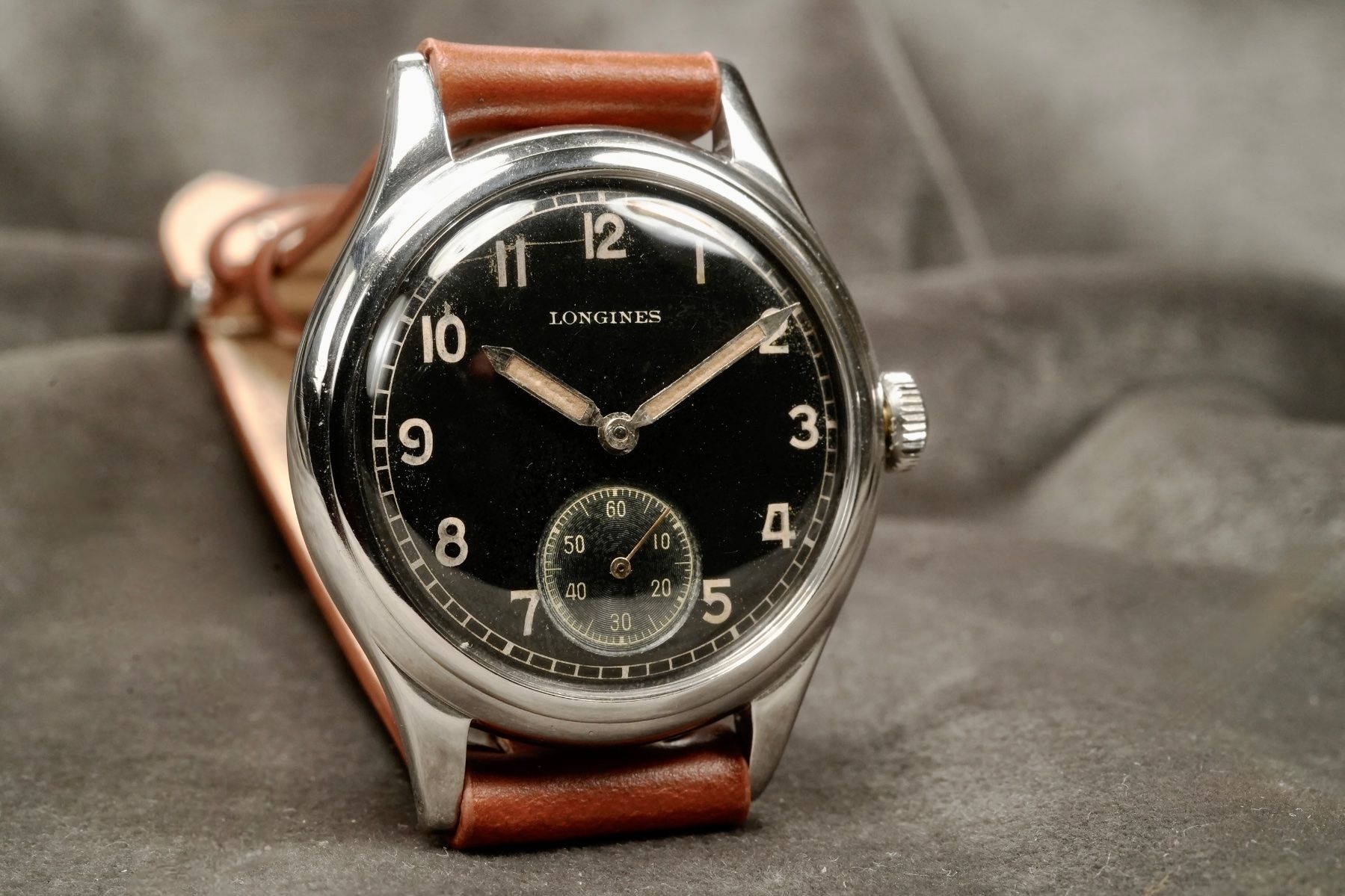 Longines Orologi: Longines - D. Original 1944 WWII Ref. 22880 Luftwaffe Watch – Usato da Morcote venduto da chronoservice 2