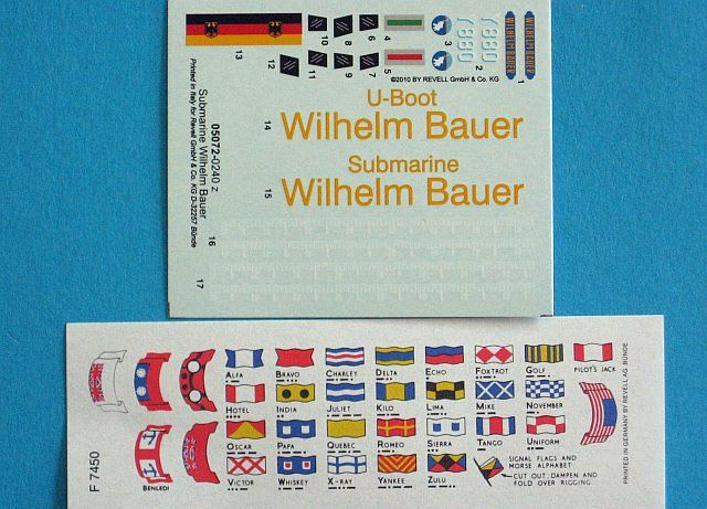 Revell Kit di modellismo & Modellini statici: Deutsches U-Boot Wilhelm Bauer 1/144 – Nuovo e nell'imballaggio originale da Frick venduto da Kasa66 5