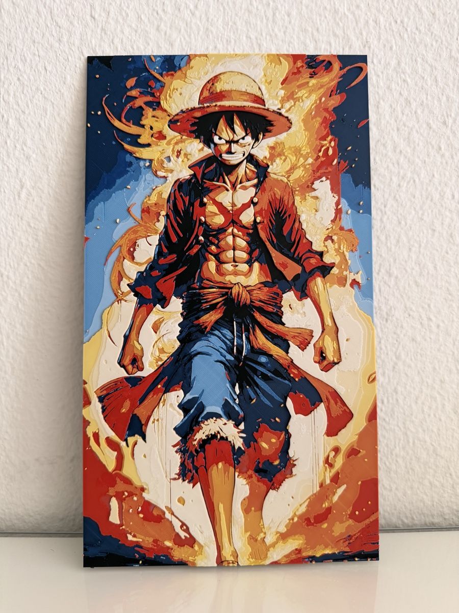 Gemälde: One Piece Art 3D Print Luffy – Neu (gemäss Beschreibung) aus Dübendorf von fhlagcao