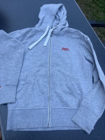 Kapuzenpullover Superdry Grau Grösse S guter Zustand