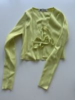 Zara Light Green Tie Front Cardigan y2k