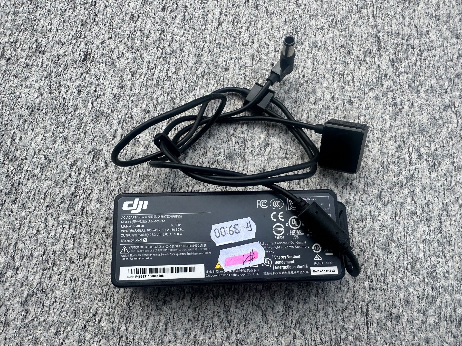 DJI Modellismo RC: DJI Inspire 1 wall charger #1 – Usato da Chiasso venduto da Carrara-Modellismo 1
