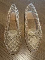 H&M Ballerinas Gummischuhe transparent Groesse 40 NEU