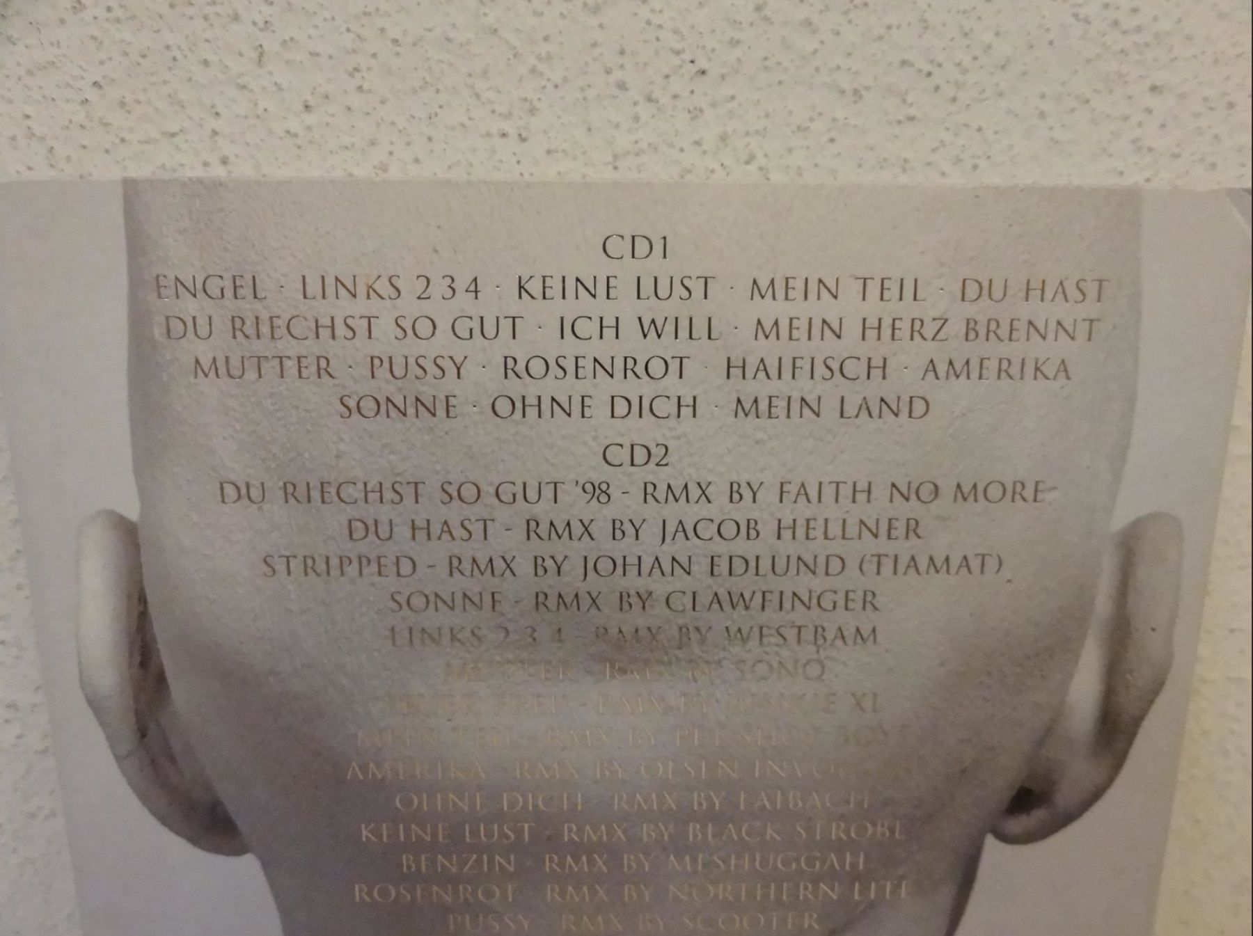 CDs: 2 CD RAMMSTEIN / MADE IN GERMANY REMIXES – Neu (gemäss Beschreibung) aus Kerzers von djstarsky73 2