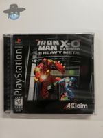 Iron Man X-O Manowar in heavy metal / USA PS1 Playstation 1