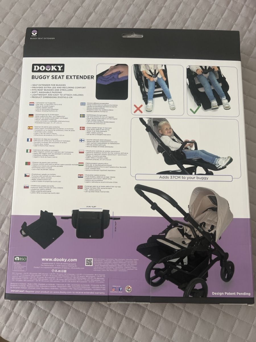 Poussette: DOOKY Buggy Seat Extender Kinderwagen Zubehör – Neuf avec emballage d'origine à Au ZH par valentina-laura 1