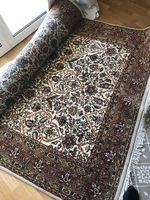 Indischer handgeknüpfter Orientteppich aus Wolle