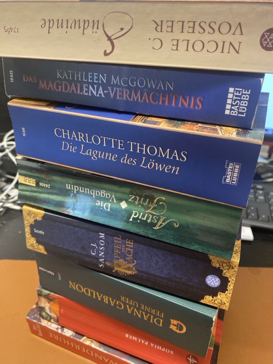 Libri: 8 historische Romane Taschenbücher  – Usato da Erlinsbach SO venduto da Silverstorm 1