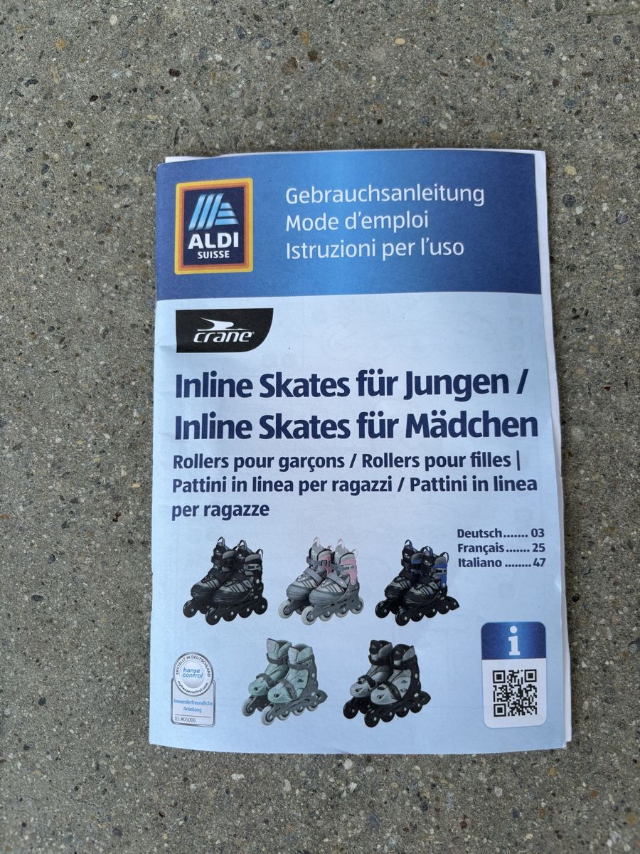 Pattini in linea & Pattini a rotelle: Inline Skates Crane 38-41 verstellbar – Usato da Rain venduto da Denbie 3