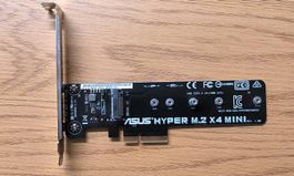 ASUS Hyper M.2 X4 Mini Adapterkarte