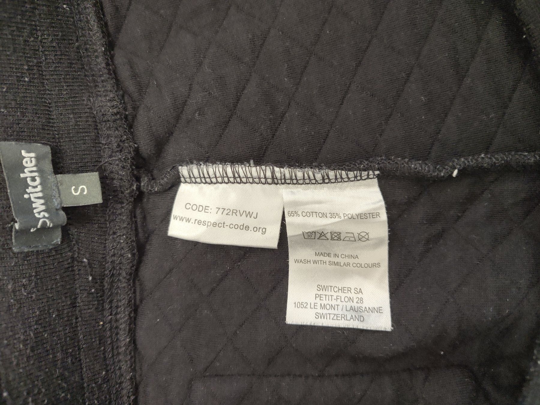 Switcher Pantaloni: Pantalon de survêtement noir – Usato da Bern venduto da jul_wq6h 2