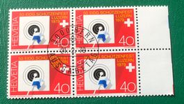 4 er Block Nr. 623 mit ETStempel Bern  