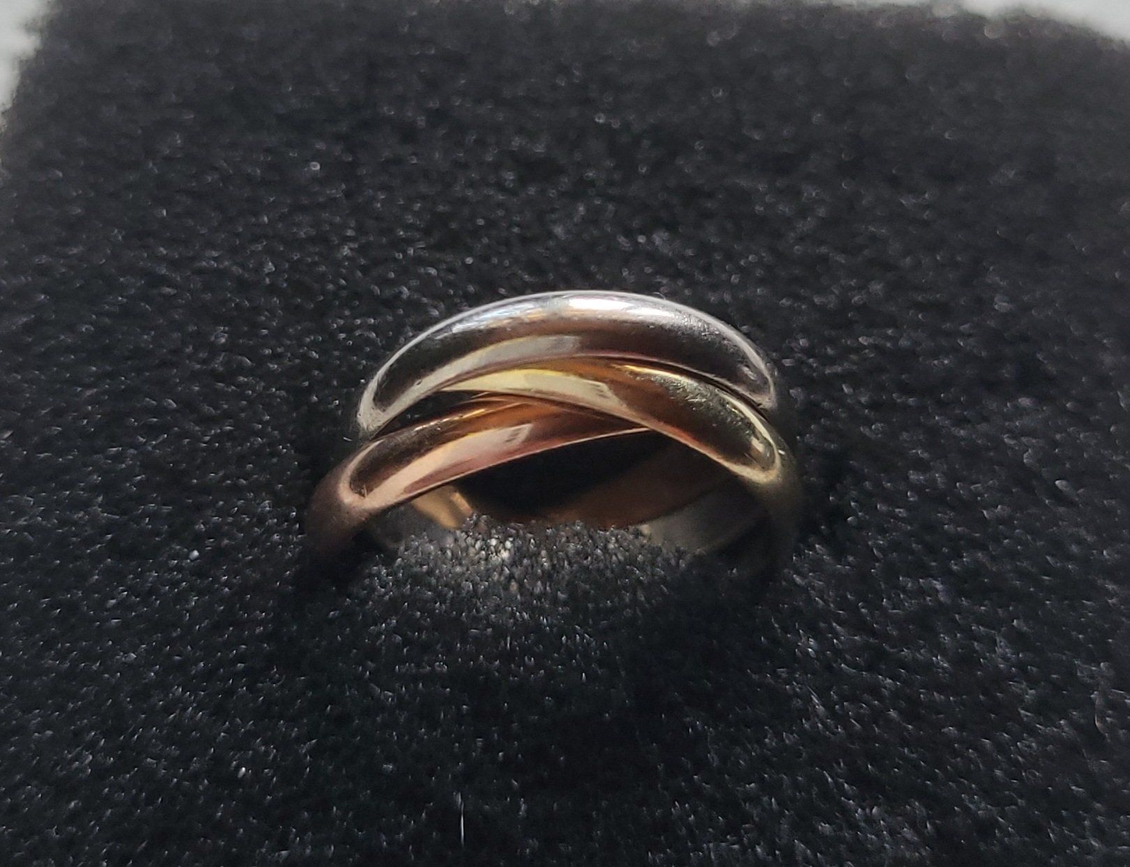 Anelli: Gold 585 Tricolour Ring – Usato da Wald ZH venduto da Dasilver 3