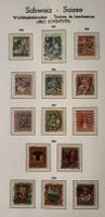 Briefmarken Sammlung Schweiz Pro Juventute 1913-2002
