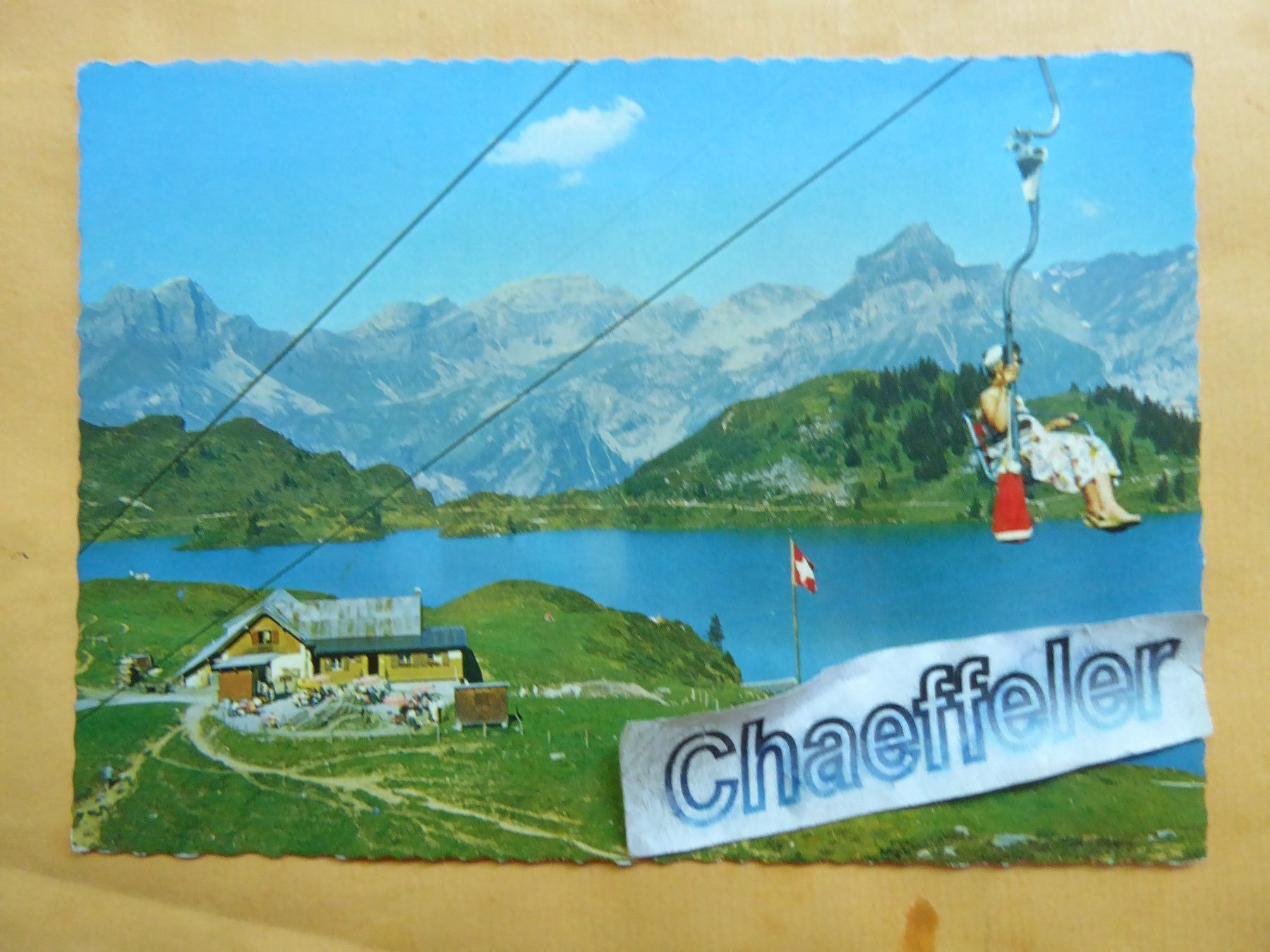 Cartoline postali: Engelberg. Sesselbahn - – Usato da Zürich venduto da Chaeffeler