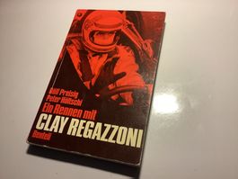 Vintage Buch "EIN RENNEN MIT CLAY REGAZZONI“ 1972 Benteli